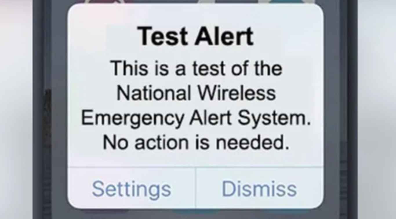 test alert