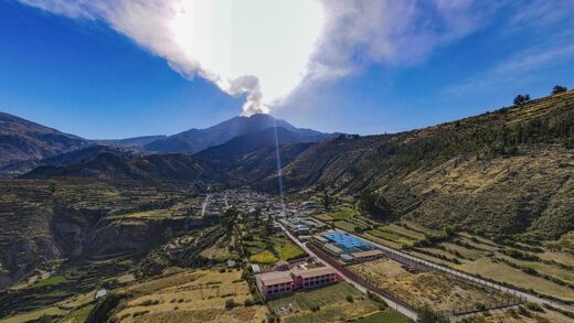volcán Ubinas Peru