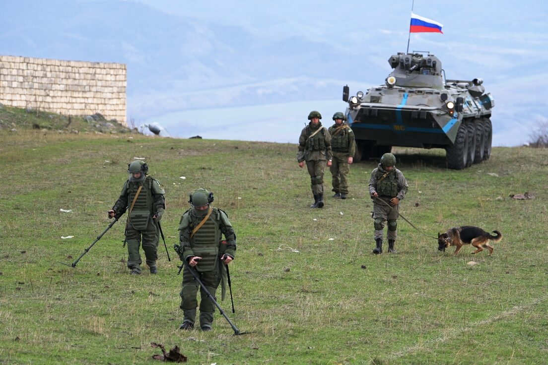 Russian army Nagorno Karabaj