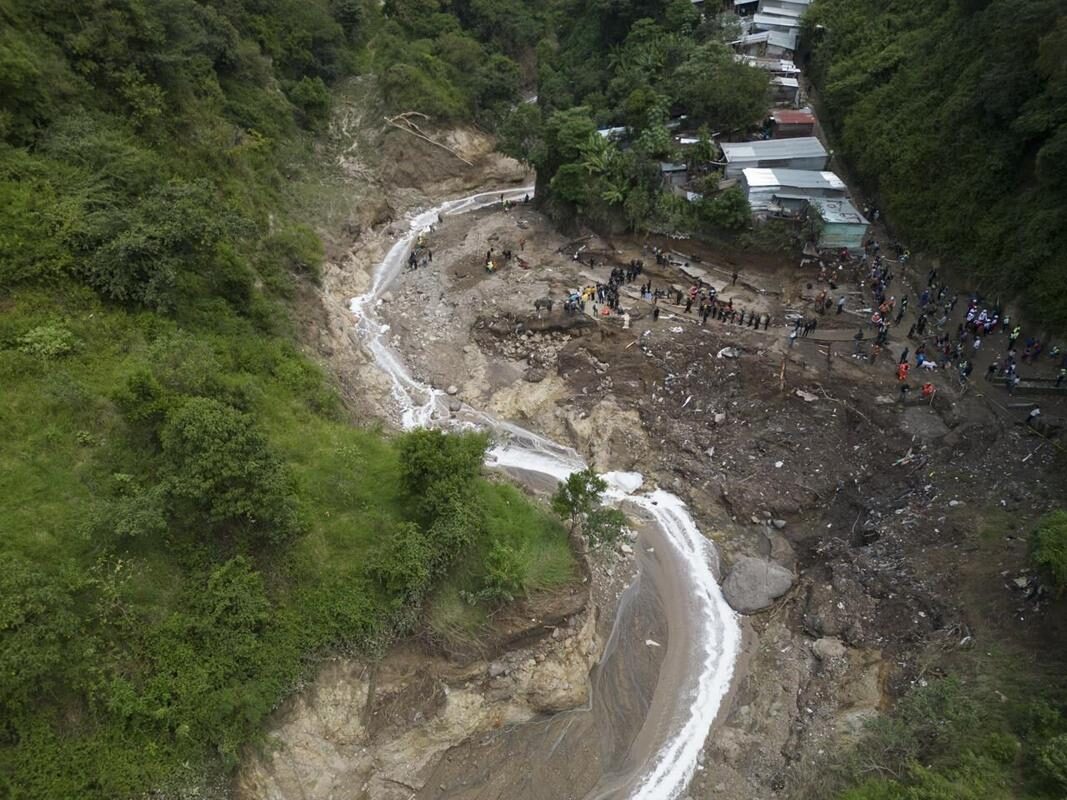 The Naranjo River moves through the 
