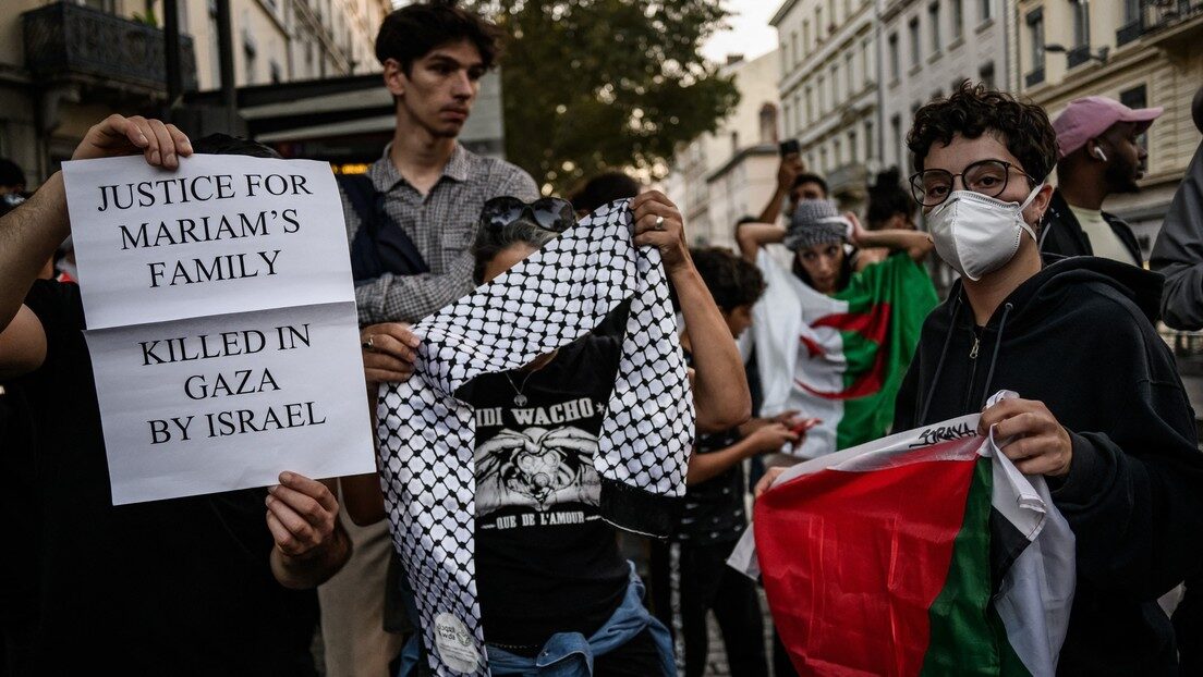 Lyon palestine protests