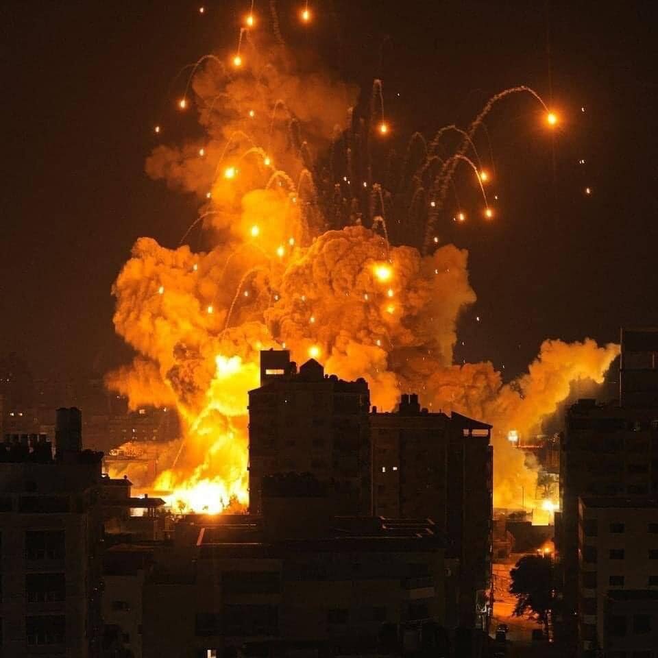 israeli strike in Al-Karama Gaza