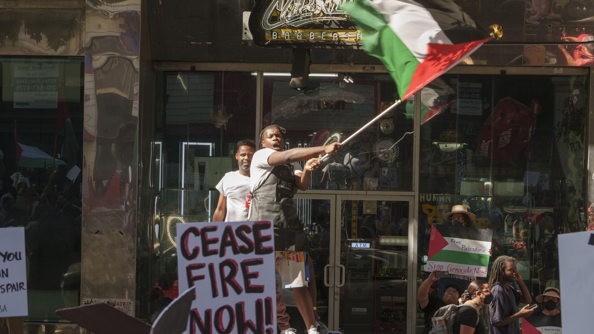Gaza protest
