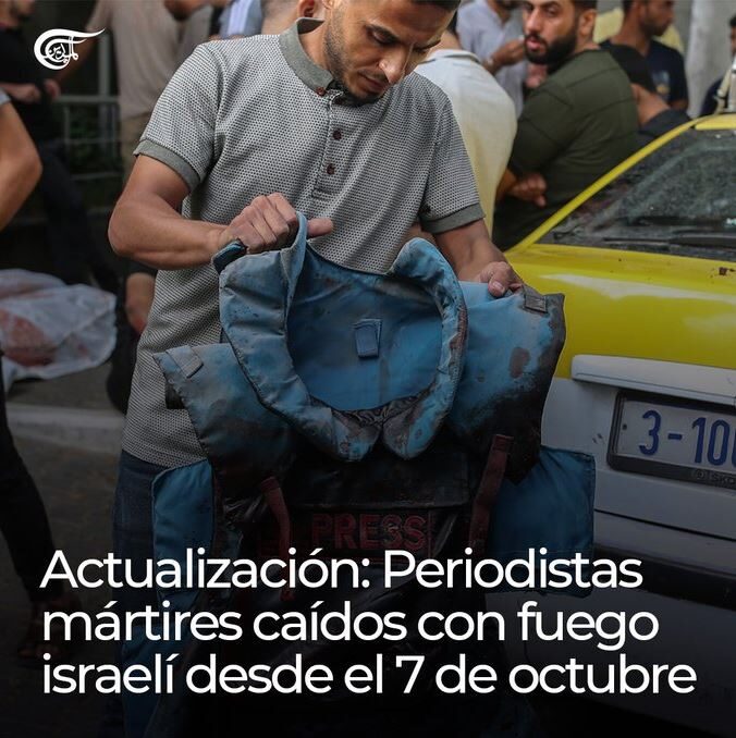periodistas israel