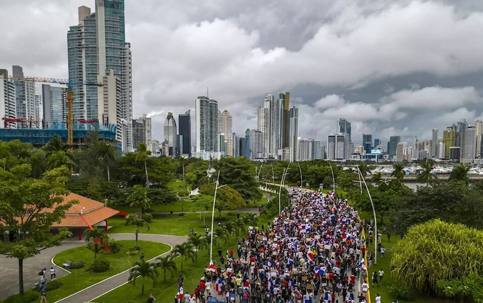 panama manifestación