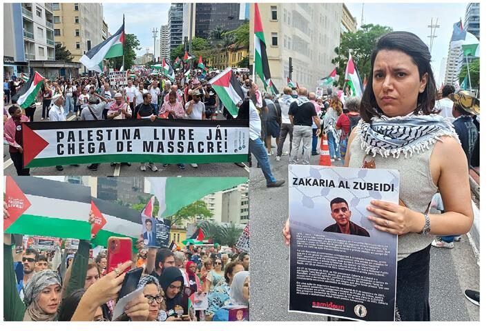 brasileños gaza