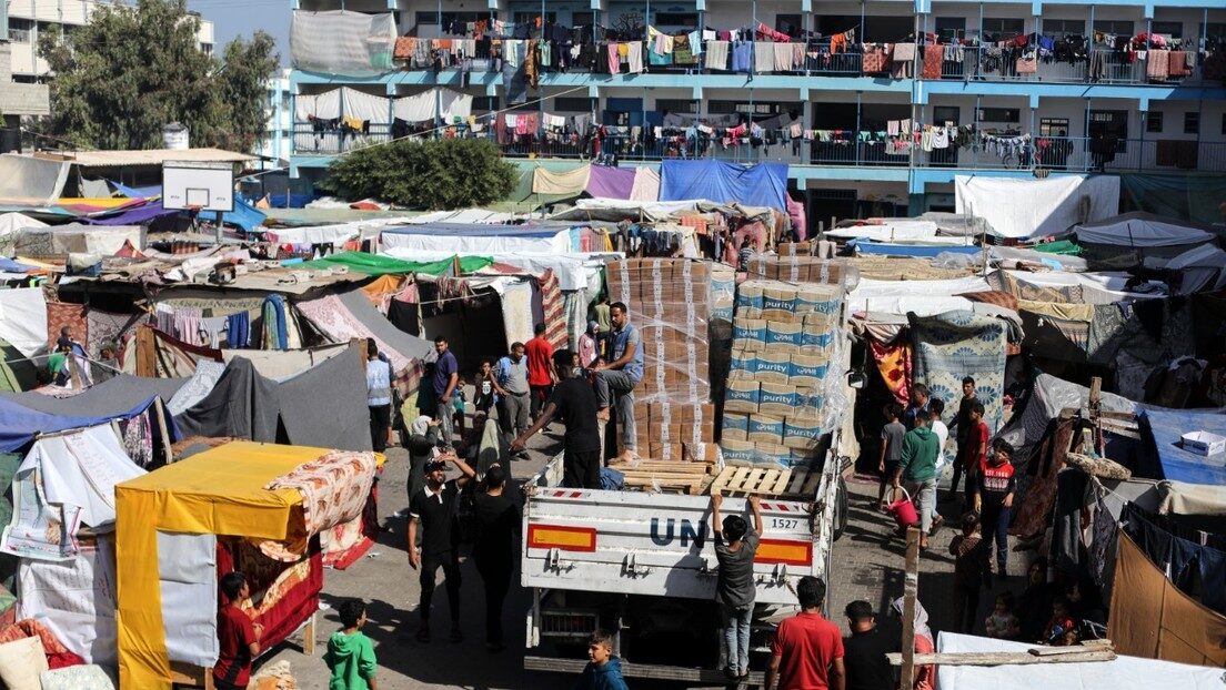 Refugee camp Gaza