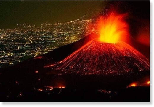 Intense eruptive activity starts at Italy's Mount Etna