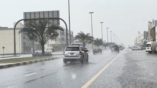 Lluvias Arabia Saudita