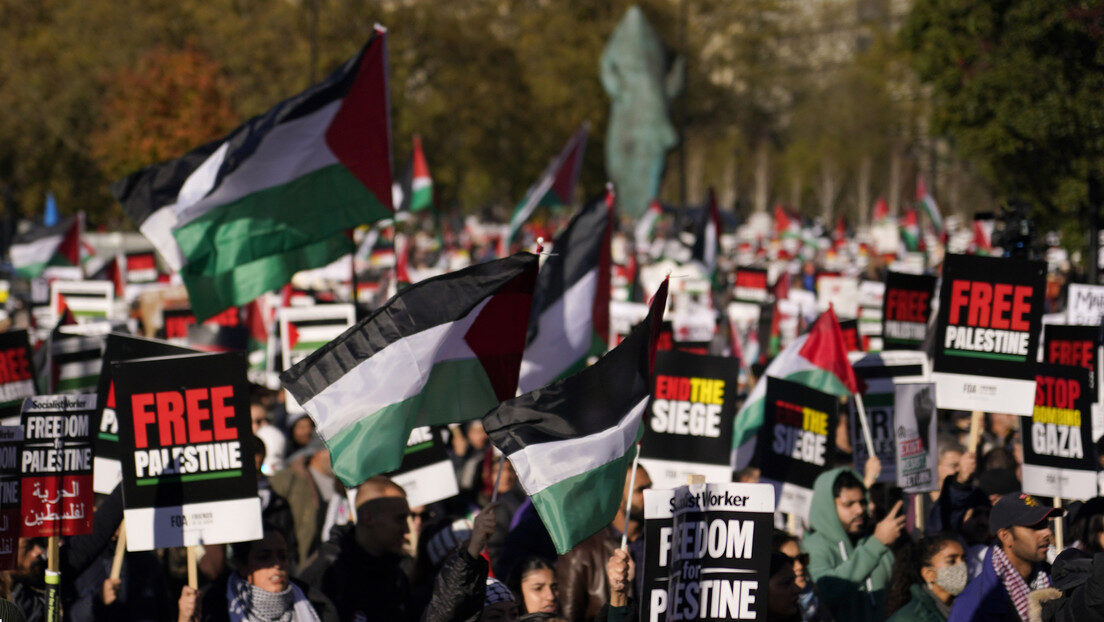 Palestine protest london
