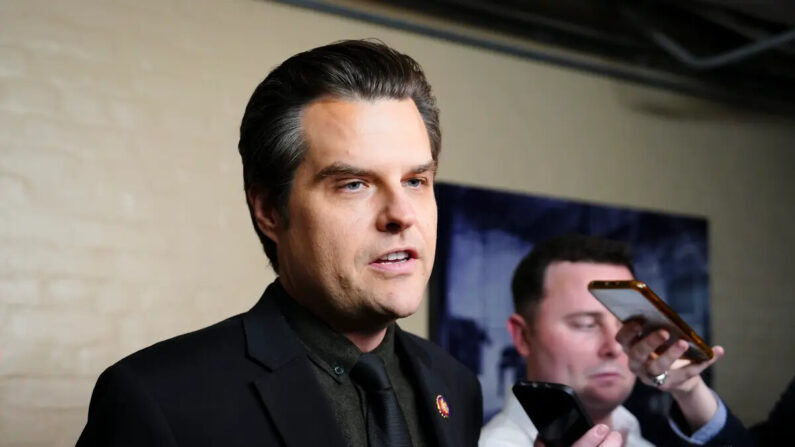 Clic para aumentar El representante Matt Gaetz
