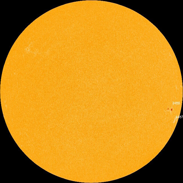 sun no spots clear november 2023