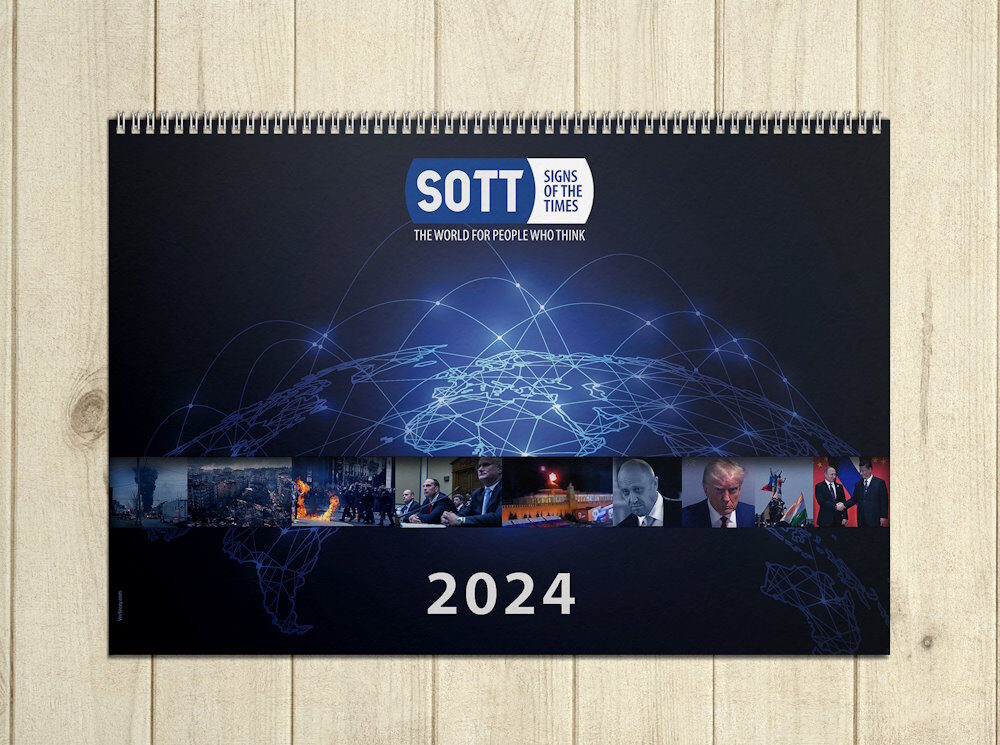 SOTT calendar 2024 cover