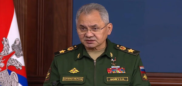 El ministro de Defensa de Rusia, Serguéi Shoigú,