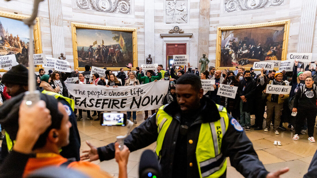 capitol palestine protests