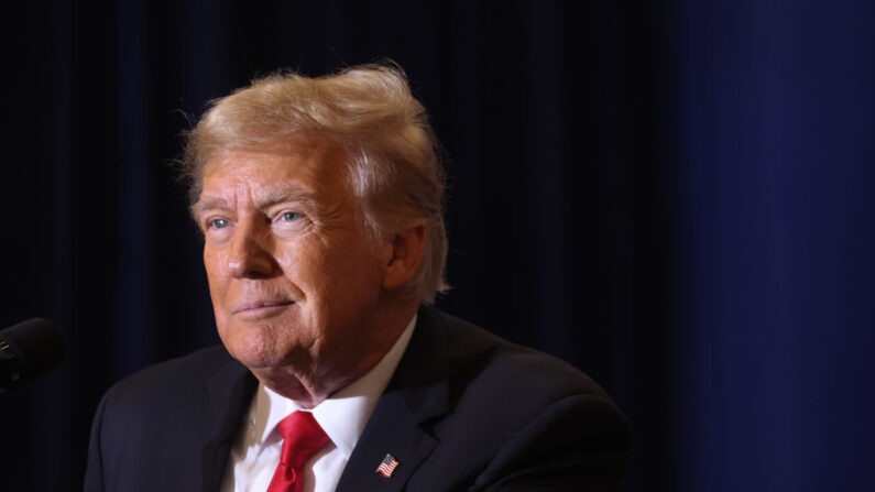 Clic para aumentar El candidato presidencial republicano, el expresidente Donald Trump