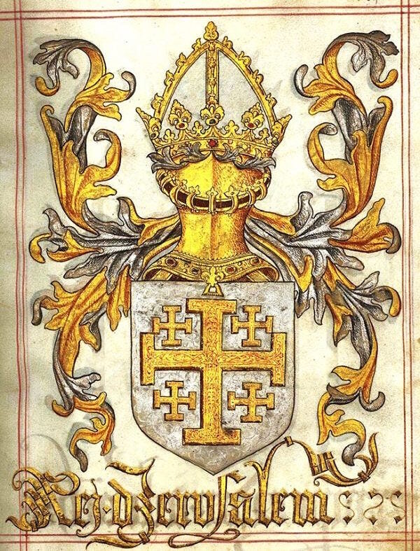 coat of arms jerusalem templars