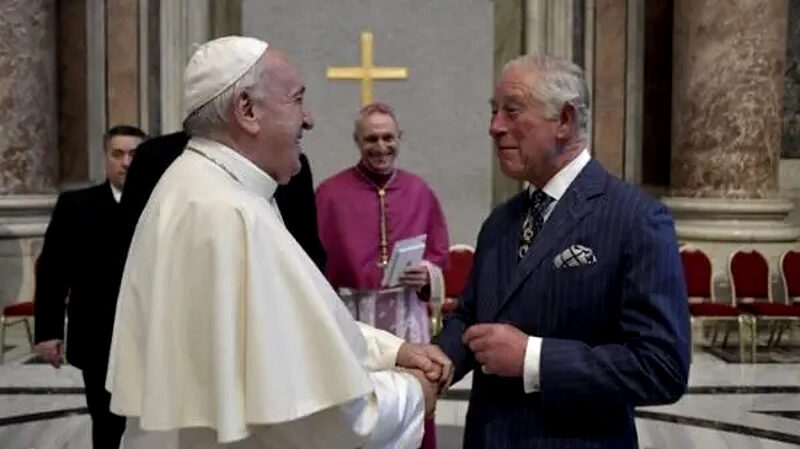 pope francis prince charles