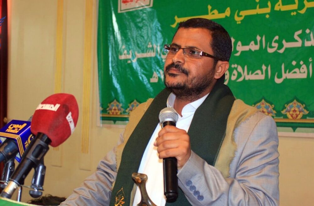 el director de la oficina del líder del movimiento de resistencia Ansar Allah, Safr Al-Sufi