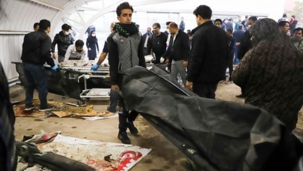 Los atentados terroristas ocurrieron durante la celebración del cuarto aniversario del asesinato de Qasem