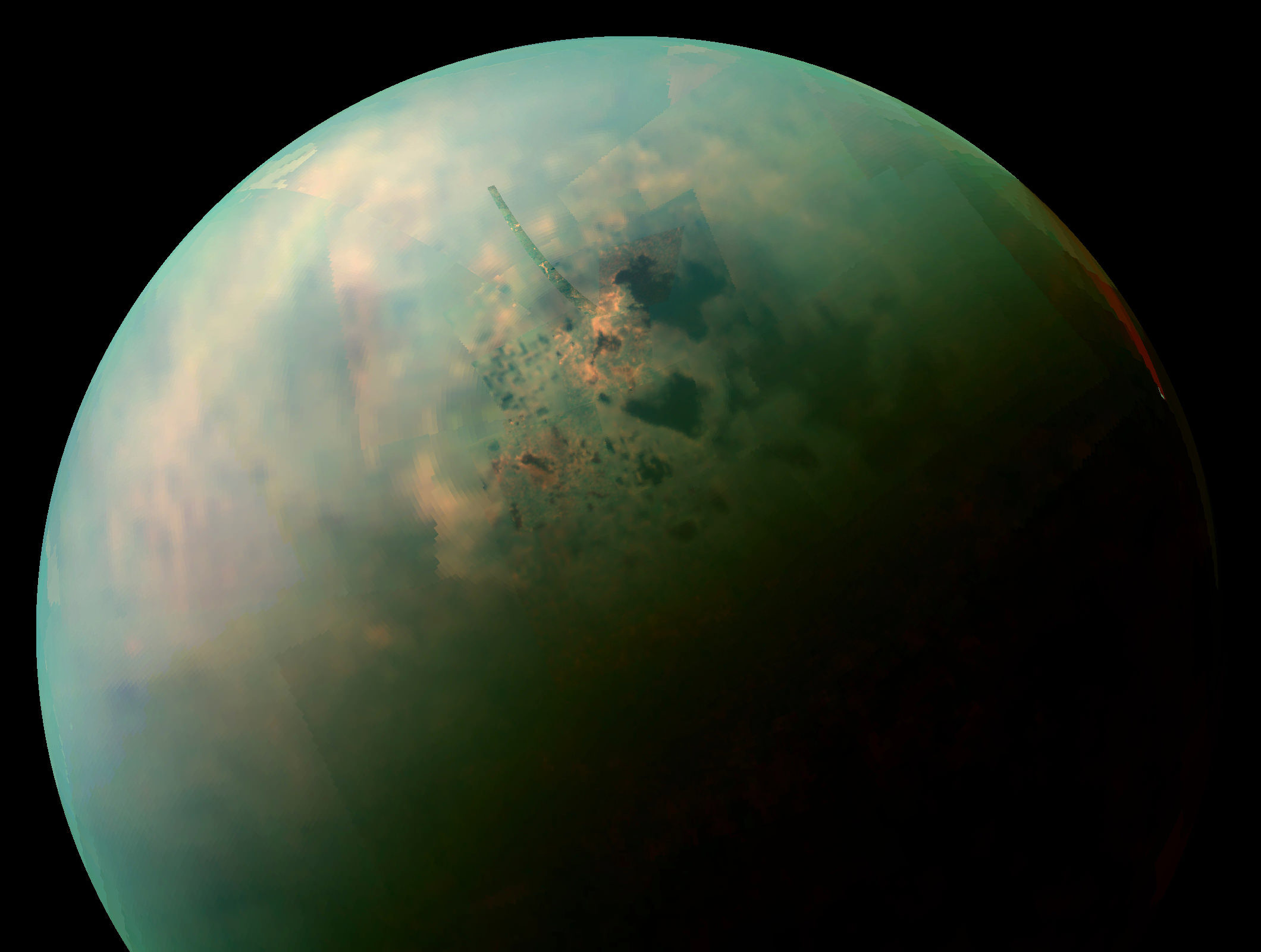 Saturn's moon, Titan.