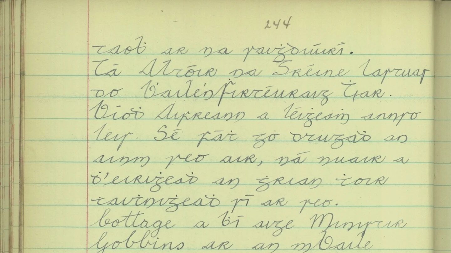 1938 manuscript
