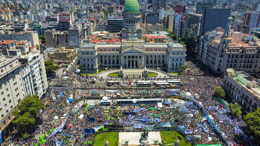 Protest argentina