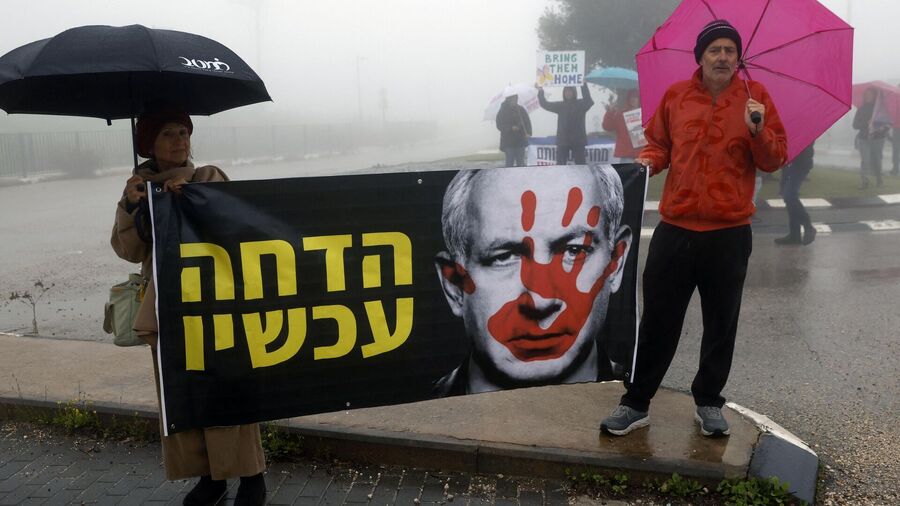 Netanyahu protest