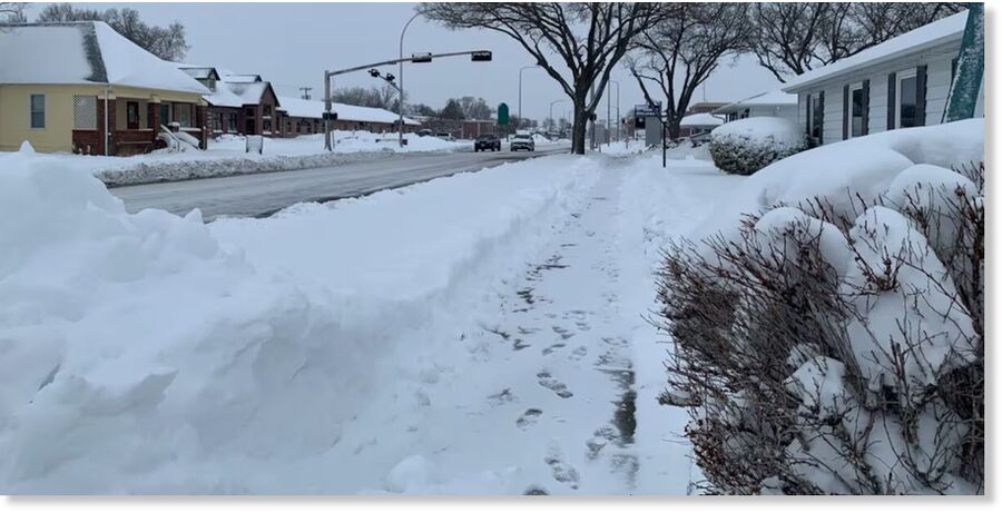 Record snowfall impacts North Platte