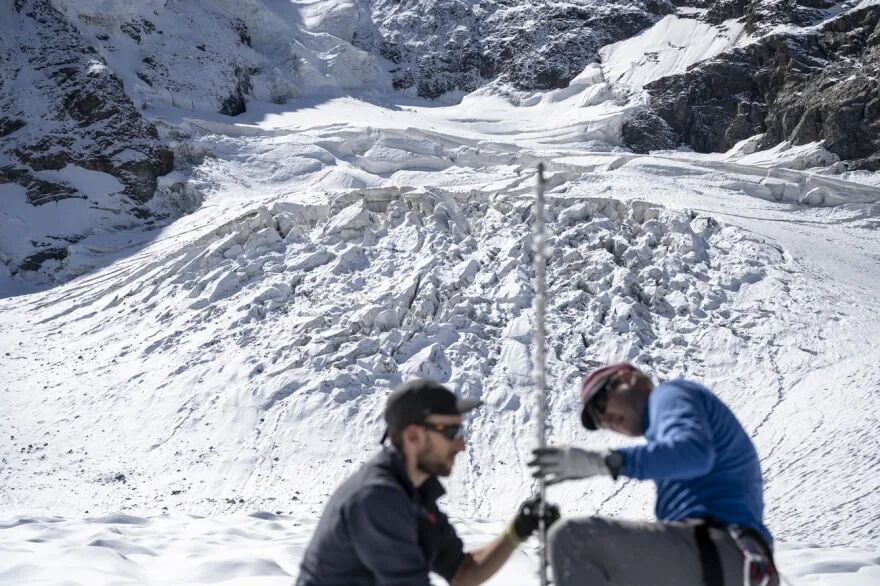 Clic para aumentar Swiss glacier Network