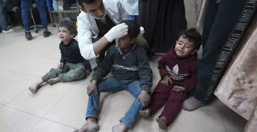 niños palestinos