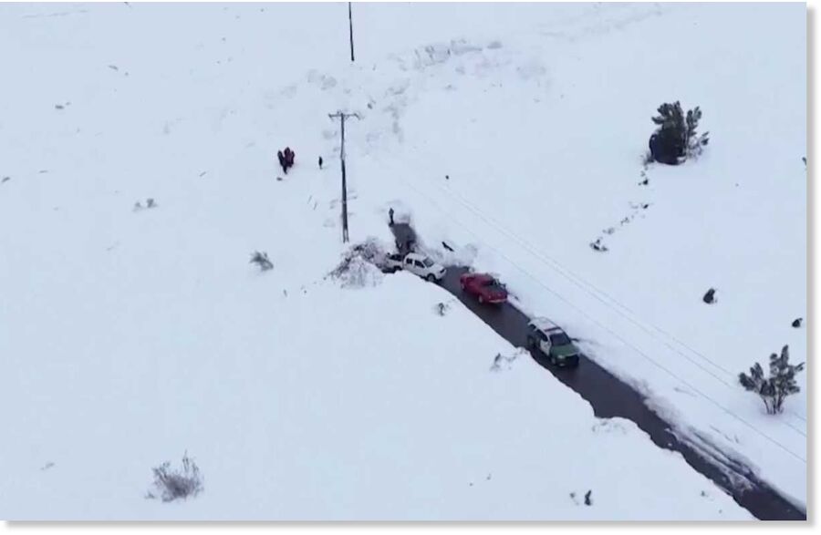Multiple avalanches have left dozens of people trapped in Chile.