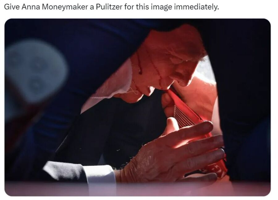 Pictures of Trump assassination attempt