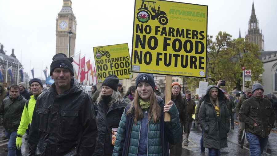 Farmers UK protest