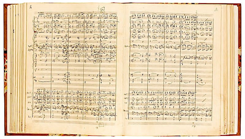 open manuscript