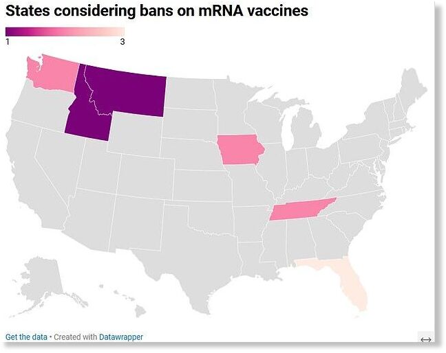 Clic para aumentar states considering banning covid vaccines