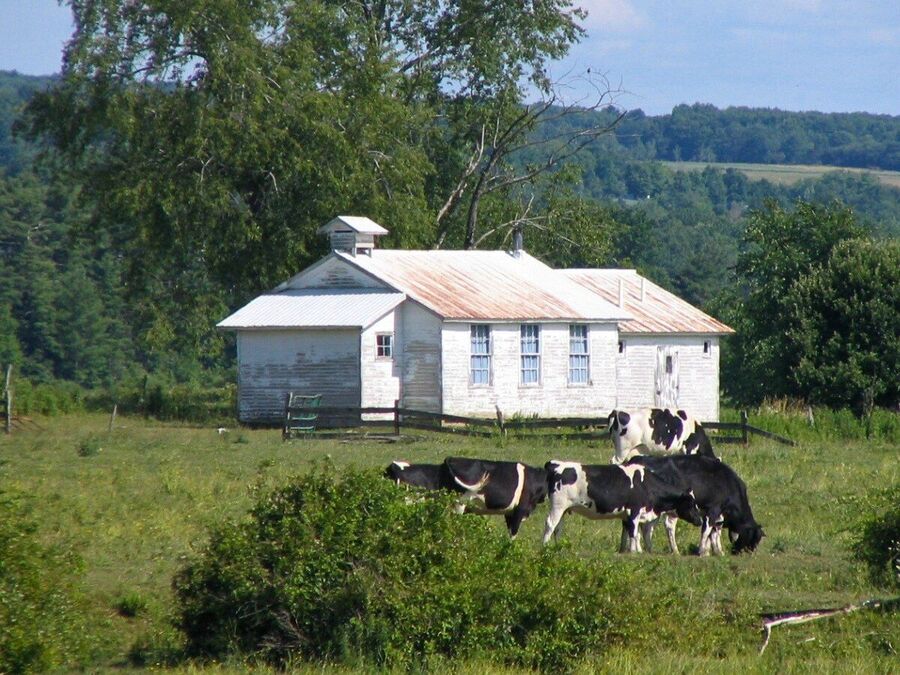 New York Amish schoolhouse.