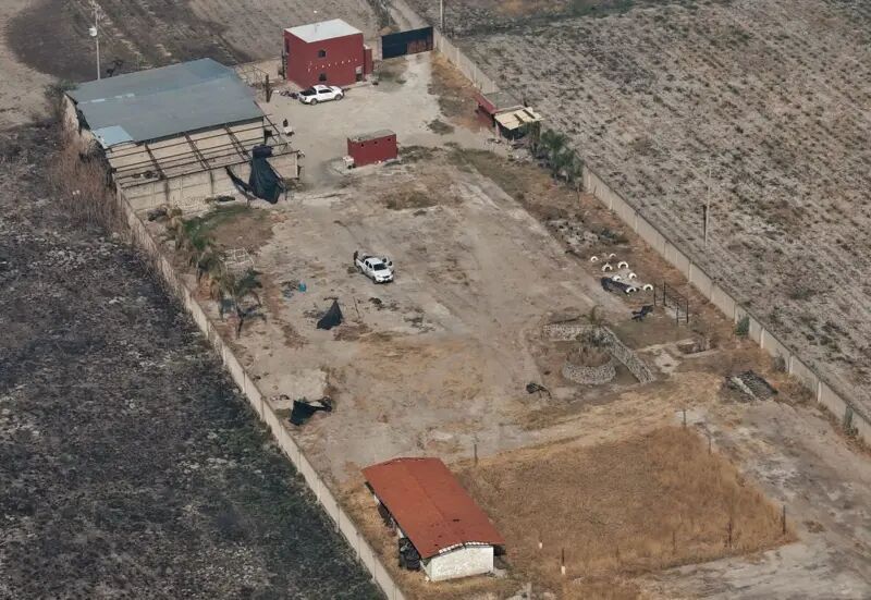 El predio tiene algunas construcciones, pero en su mayoría es un descampado.