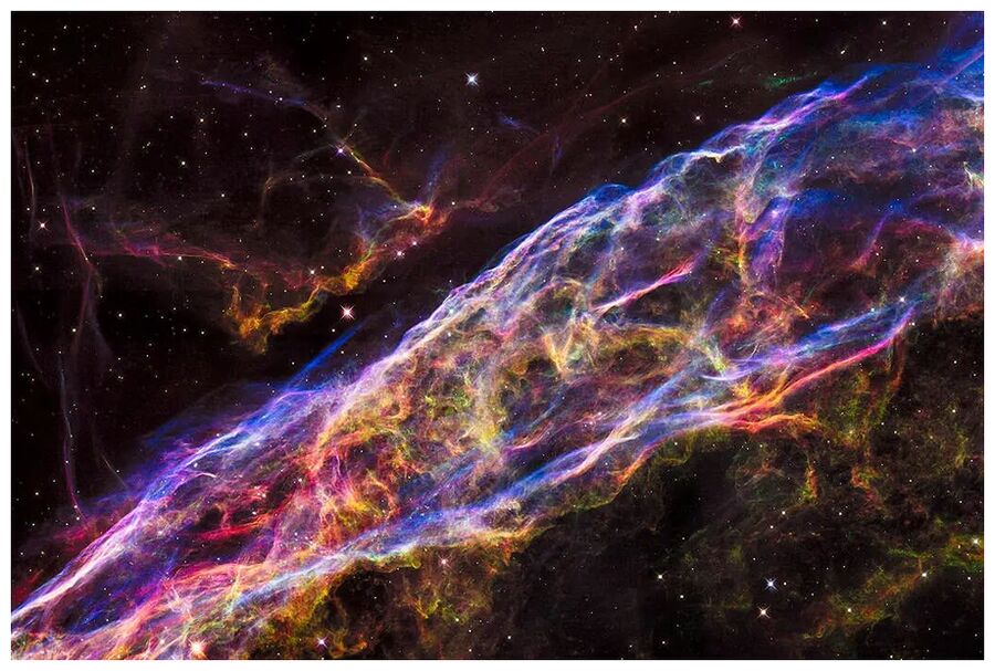 Clic para aumentar The Veil Nebula Supernova Remnant.