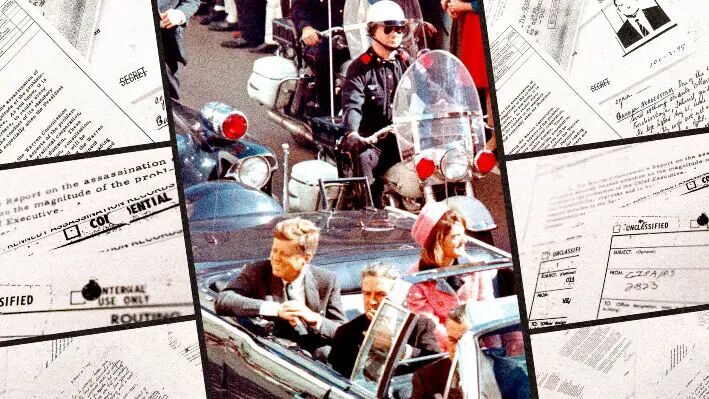 Clic para aumentar El presidente John F. Kennedy, la primera dama Jacqueline Kennedy