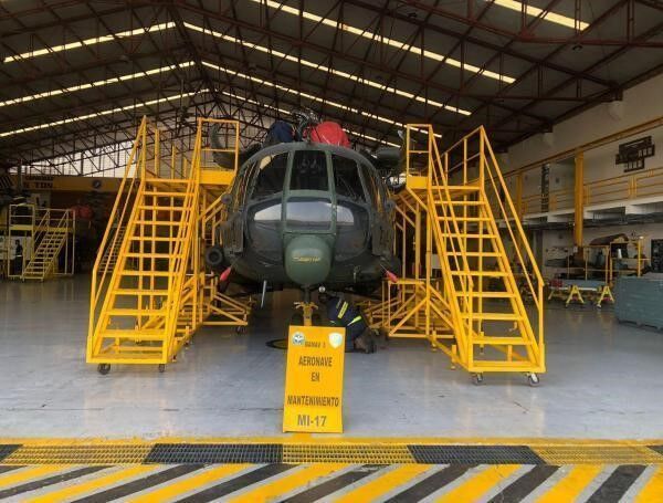 Helicóptero MI-17 base de Tolemaida