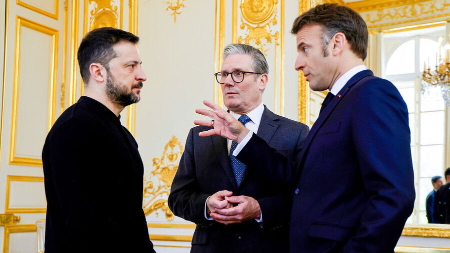 Zelenski Starmer Macron
