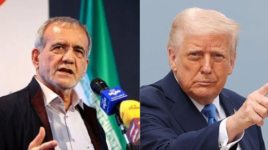 Iran USA trump Pezeshkian
