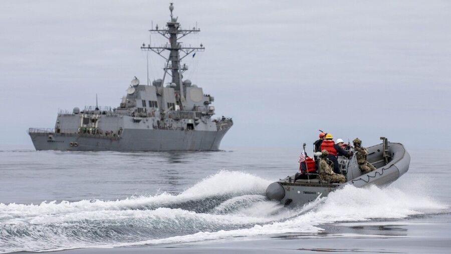 Mexico border US navy
