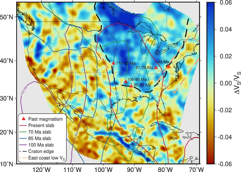 Clic para aumentar Map seismic speed