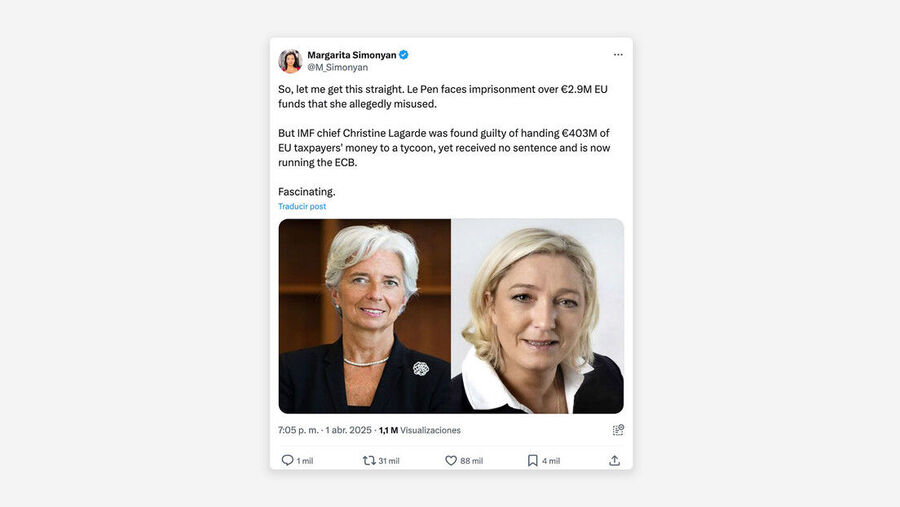Le penn tweet