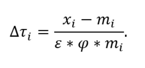 Tariff formula