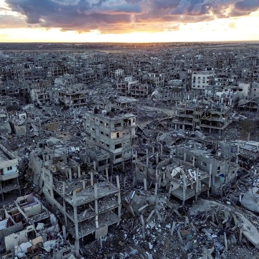 gaza destruction ruins