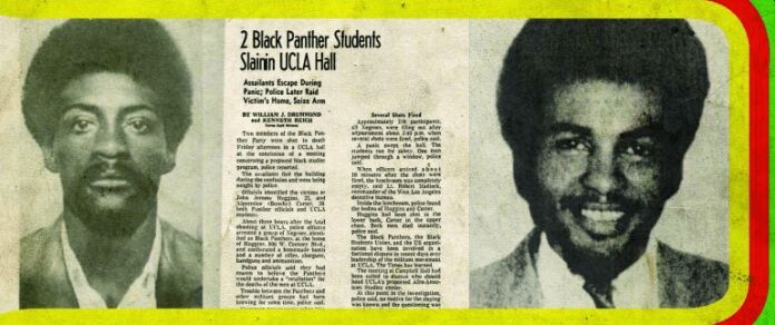 Black Panther leaders Alprentice “Bunchy” Carter and John Huggins