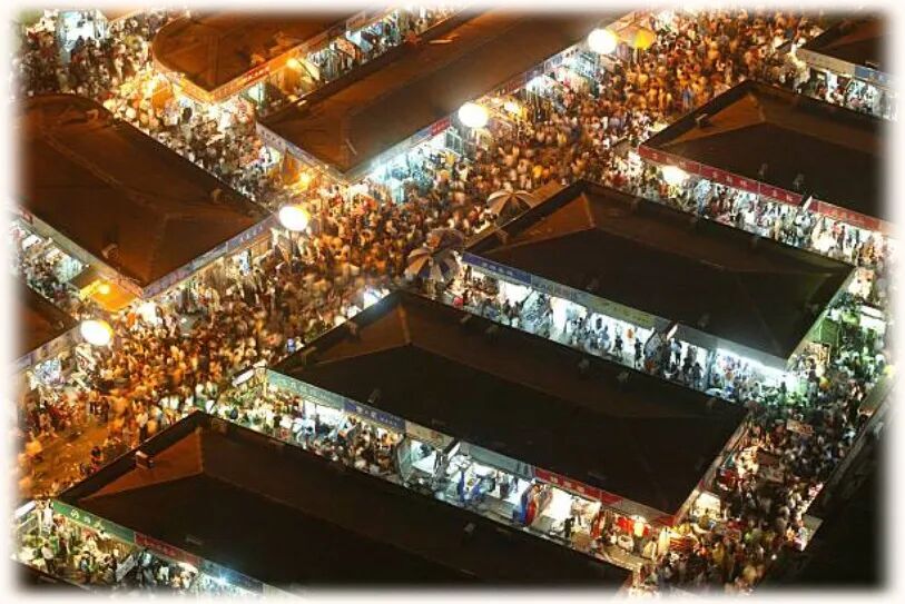 Clic para aumentar Xiangyang Road market